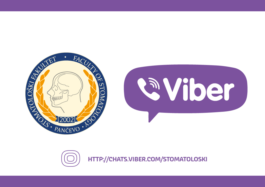 Stomatološki fakultet na Viber javnom chat-u
